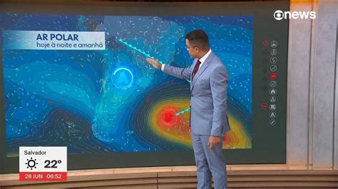 Vídeo Frente fria deve provocar recordes de baixas temperaturas no fim