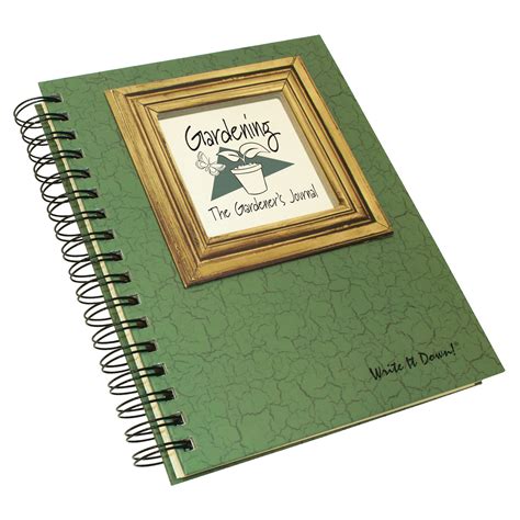 Gardening – The Gardener’s Journal – Dark Green | Journals Unlimited, Inc