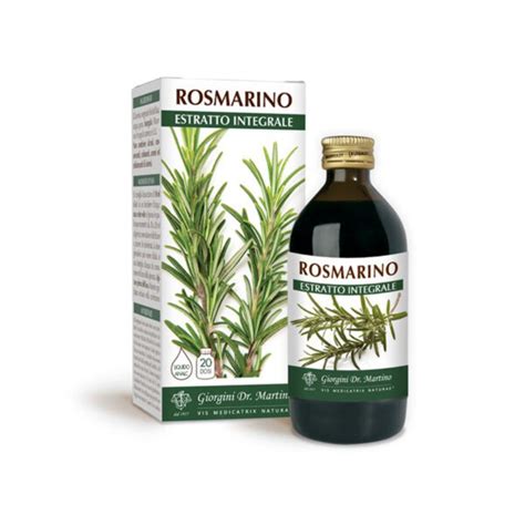 Rosmarino Estratto Integrale Liquido Analcoolico Ml Giorgini Dr