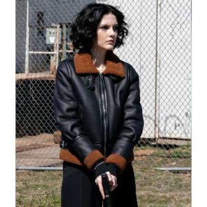 Law And Order Organized Crime Jet Slootmaekers Leather Jacket