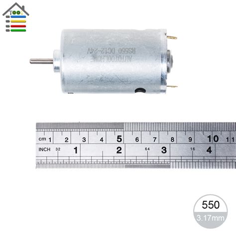 New Dc Motor V V Rpm Motor Large Torque Gear