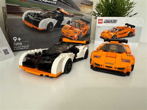 LEGO Speed Champions McLaren Solus GT Si McLaren F1 LM 76918