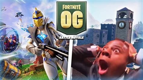 Le Retour De Fortnite Prime Og Chapitre Youtube