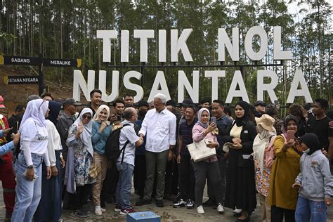 Kampanye Ke Kalimantan Timur Ganjar Kunjungi Ikn