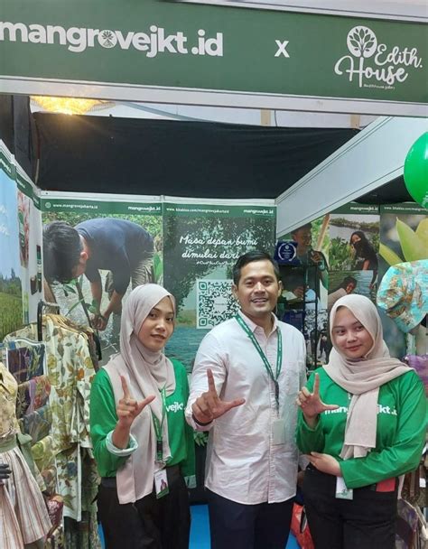 Komunitas Mangrove Jakarta Ramaikan Pameran Gebyar Wisata Nusantara