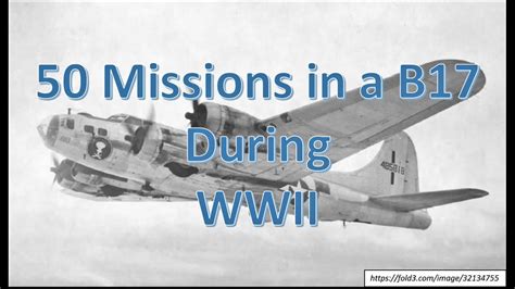 B Crewman S Missions In World War Youtube