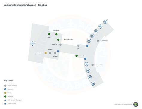 Jacksonville North Carolina Airport Terminal Map Spirit Airlines