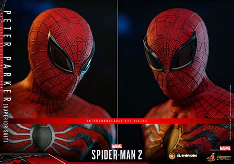 Hot Toys Vgm Marvel S Spider Man Th Scale Peter Parker Superior Suit Collectible