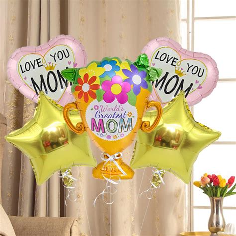 Happy Mothers Day Balloons Premium Aluminum Foil Mothers Day Balloons