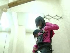 A Fresh Asian Ballet Dancer Fully Strips In The Dressing Room PornZog Free Porn Clips