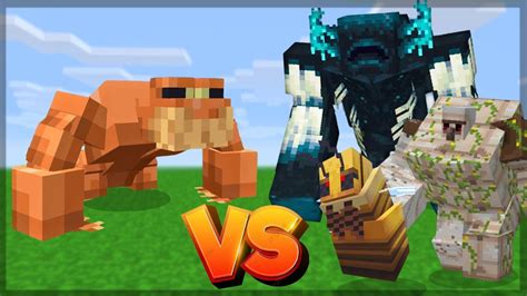 Minecraft Sapo Mutante Vs Novos Mutantes Batalha De Mobs Bedrock