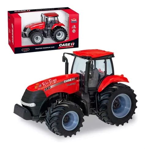 Trator Case Magnum Agricultura Miniatura Menino Brincar Mercadolivre