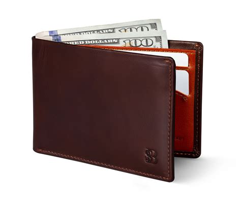 Serman Brands SERMAN BRANDS Wallets For Men Slim Mens Leather RFID