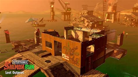 Splatoon 2 Salmon Run New Map Lost Outpost Youtube