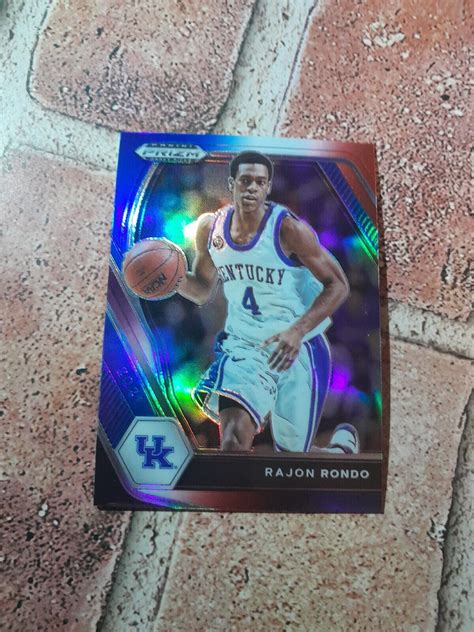 2021 Panini Prizm Draft Picks Rajon Rondo No 97 Rainbow Parallel