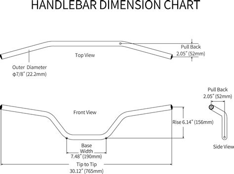 Handle Bar With Foam Pad Mm Handlebar Compatible With Crf Yzf