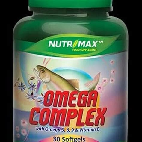 Rh Nutrimax Omega Complex In Softgels Original Halal Lazada