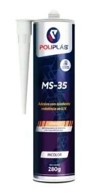 Adesivo Selante Cola Tudo Incolor Transparente Ms Poliplas Mercadolivre