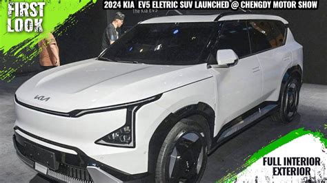 Kia Ev Compact Electric Suv At Chengdu Motor Show First