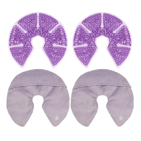 Snapklik Hot Cold Breast Gel Bead Ice Packs Breast Cooling Heat Pads Relief For