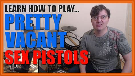 Pretty Vacant Sex Pistols ★ Drum Lesson Preview How To Play Song Paul Cook