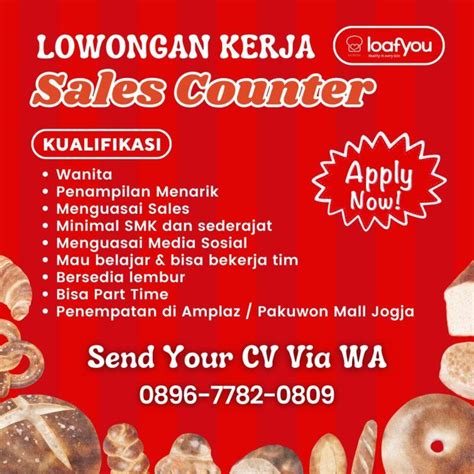 Lowongan Kerja Sales Counter Di Loafyou LokerJogja ID