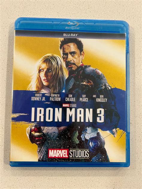 Marvel Iron Man 3 BLU RAY Etsy