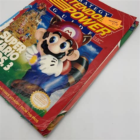 Vintage Super Mario Bros 3 Strategy Guide Nintendo Power 1990 ROUGH