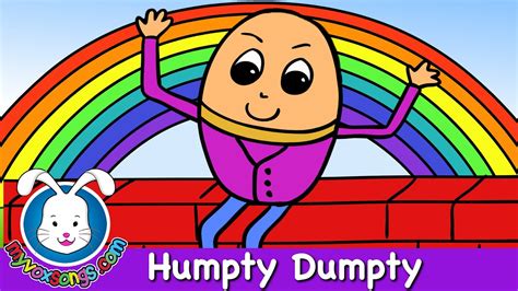 Humpty Dumpty Nursery Rhymes Myvoxsongs Youtube