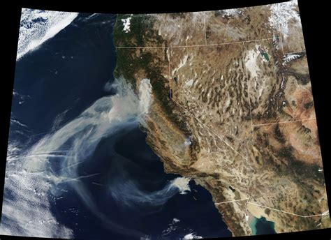 Heres What Californias Wildfires Look Like From Space Wtop News