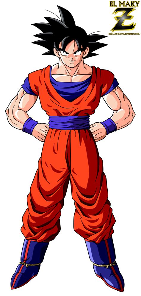 Goku By El Maky Z On Deviantart Dragon Ball Goku Dragon Ball Anime Dragon Ball Goku