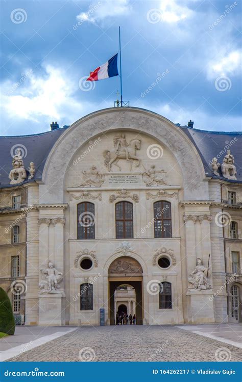 Les Invalides Museum in Paris, France Stock Image - Image of invalids ...