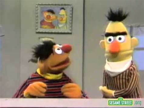 Angry Bert From Sesame Street