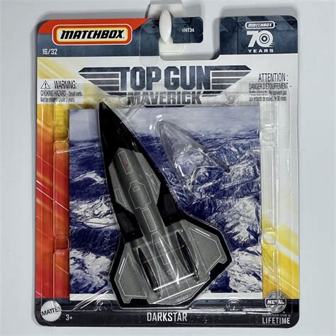 Matchbox Darkstar TOP GUN Maverick Shopee Malaysia