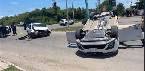 Choque Entre Dos Carros Deja Heridos En Chetumal Quintana Roo Hoy