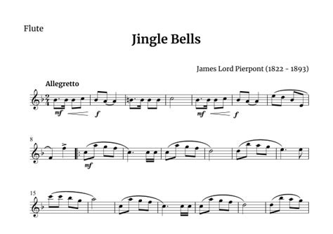 Jingle Bells Arr Ivan Souza Sheet Music James Lord Pierpont