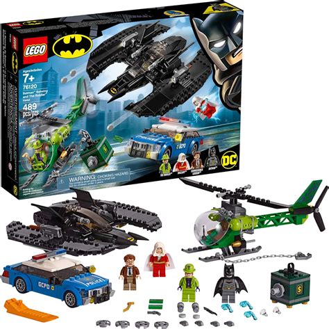 Lego Dc Batman Batiplano De Batman Y El Asalto Del Acertijo 76120