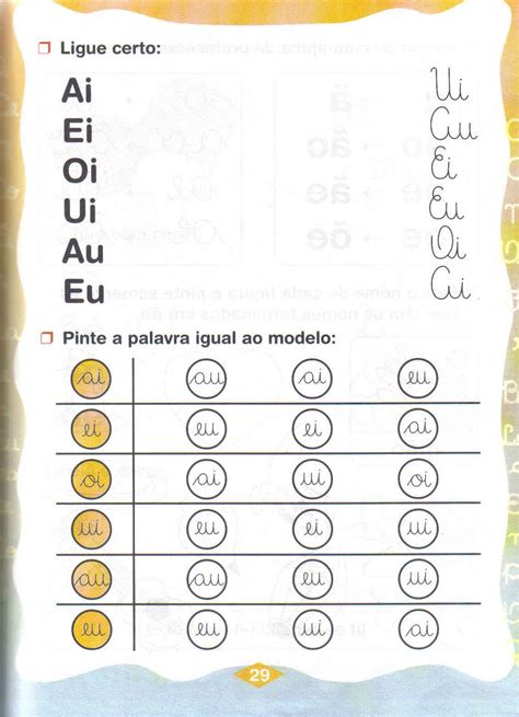 Atividades Com Encontro Vocalicos - 8