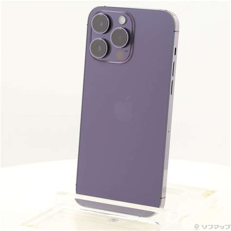【中古】iPhone14 Pro Max 256GB ディープパープル MQ9E3J／A SIMフリー [2133059073324] - リ ...