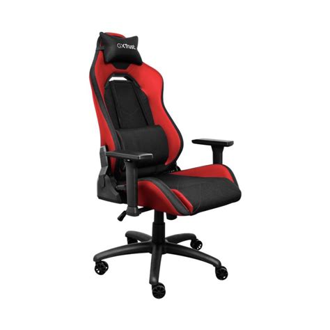 Chaise Gaming Trust Gxt R Ruya Noir Rouge