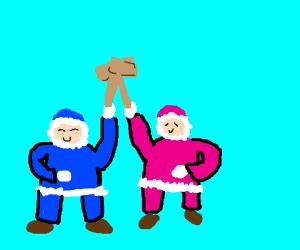 Ice climbers (Popo and Nana) - Drawception