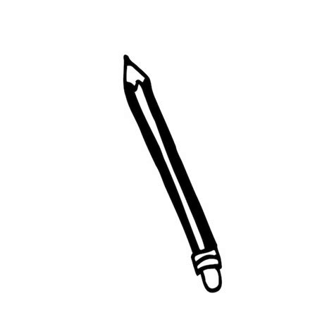 Premium Vector Pencil Vector Sketch Drawing Doodle Pencil Illustration