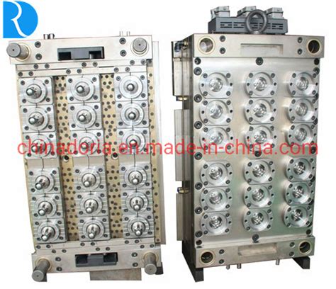 18cavity Hot Runner Shut Off Nozzle Pet Preform Plastic Injection Mould