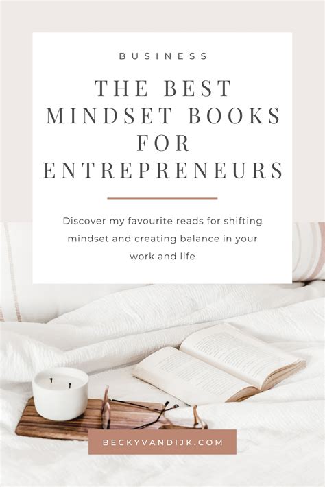 The Best Mindset Books For Entrepreneurs - Rebecca van Dijk