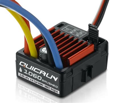 Hobbywing Quicrun 1060 Brushed SBEC Waterproof Regelaar ESC 60 Ampère