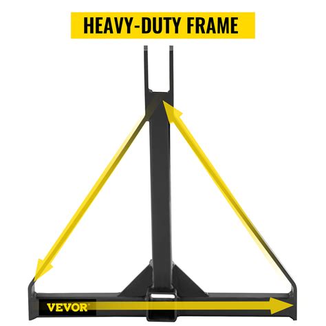 VEVOR 3 Point 2 Inch Universal Trailer Hitch Heavy Duty Receiver Hitch