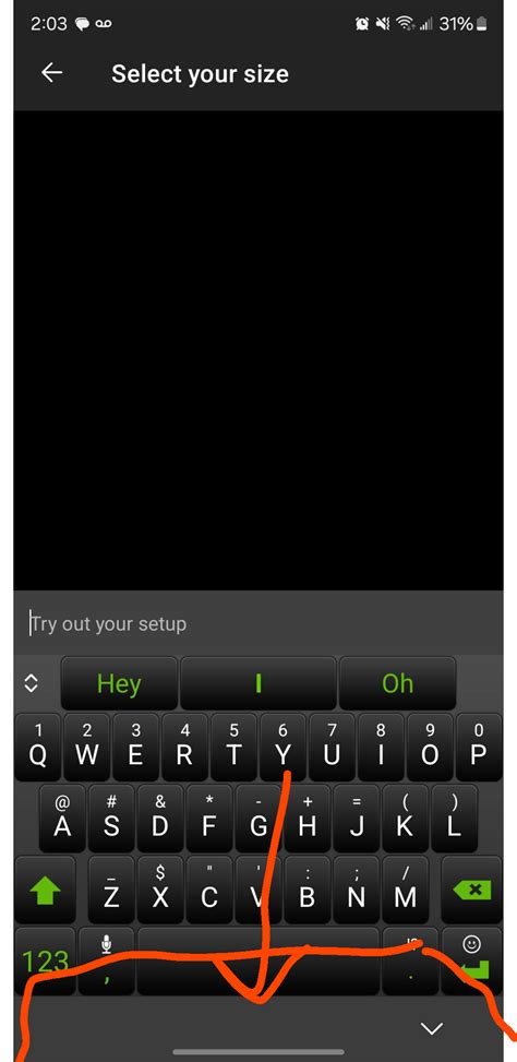 How Do I Get Rid Of The Bar On The Bottom Galaxy S24 Ultra R Swiftkey