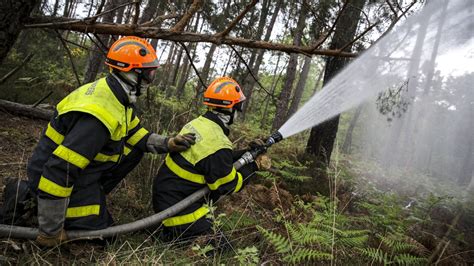 Indre Et Loire Feu De For T Hommes En Le Pompier Pyromane