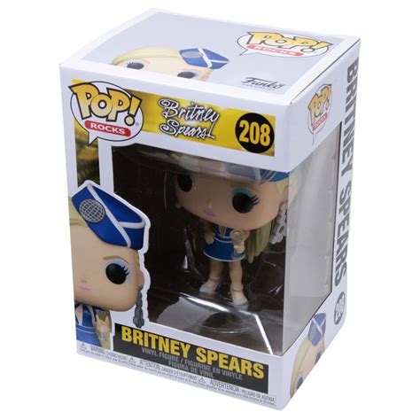 Funko Pop Rocks Britney Spears Stewardess Blue