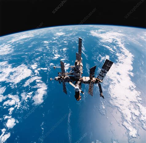 Mir space station - Stock Image - S635/0074 - Science Photo Library